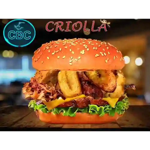 Hamburguesa Criolla