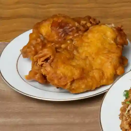 1/4 Pollo frito