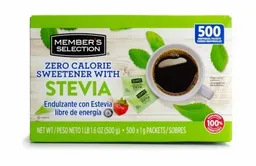 Members Selection Endulzante Cero Calorías con Estevia