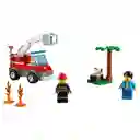 Lego Incendio En La Carne Asada