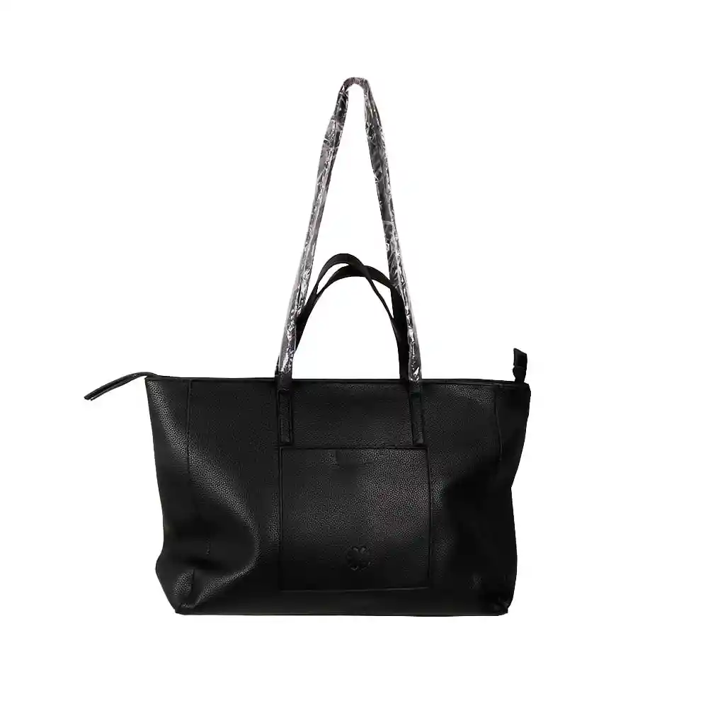 Shopper Pu Negra Urb
