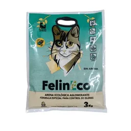 Arena Para Gato Felineco Maiz Sin Aroma
