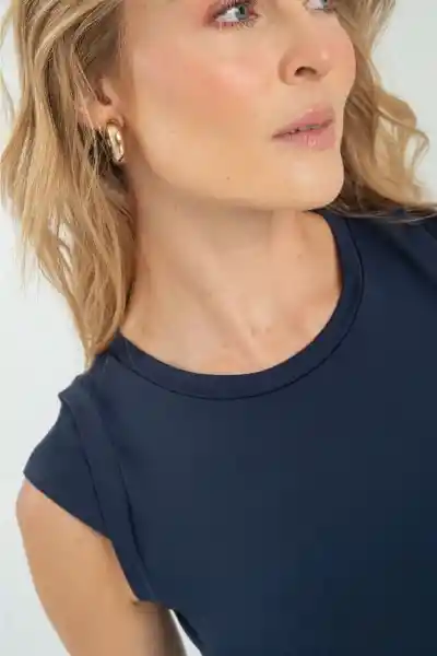 Top Zipline Color Azul Oscuro Talla M Ragged