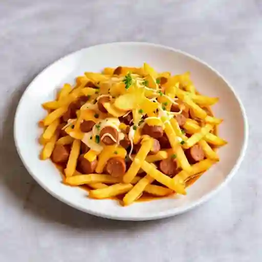 Salchipapa Para 4 Personas