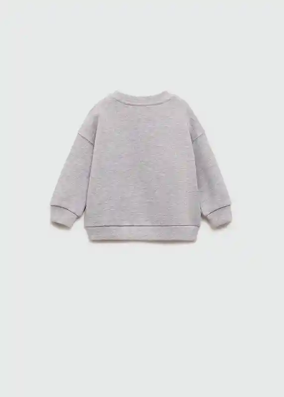 Sudadera Best Gris Medio Vigore Talla 69 Niños Mango