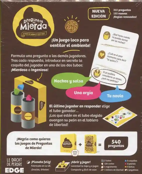 Preguntas De Mierda Juego De Mesa