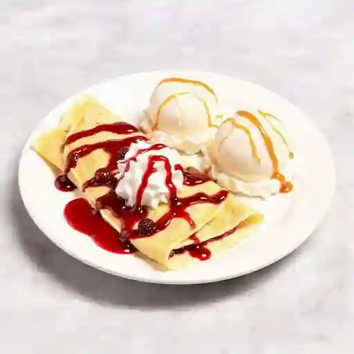 Crepe De Frutos Rojos