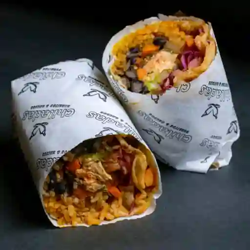 Burrito mediano birria de res