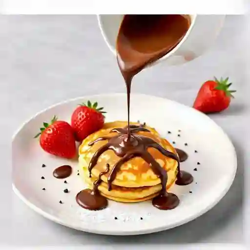 Mini panckes de fresa