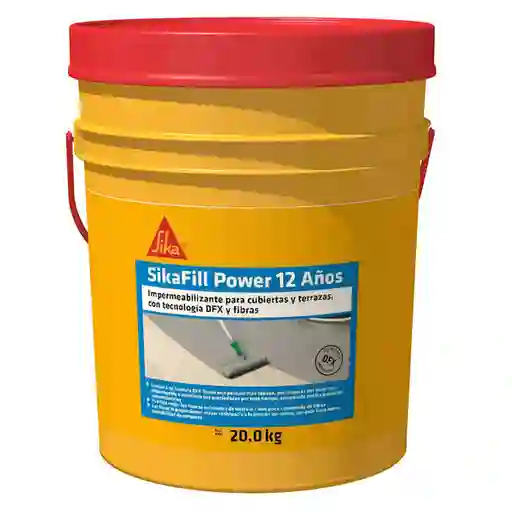 Sika Impermeabilizante Terrazas y Cubiertas Blanco 12