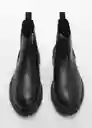 Botines Sion Negro Talla 45 Hombre Mango