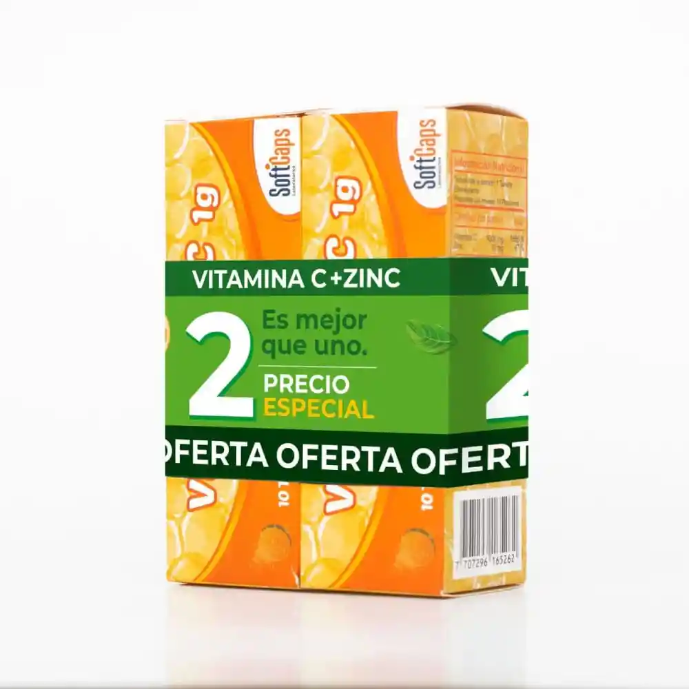 Vitamina C+Zinc Efervescente