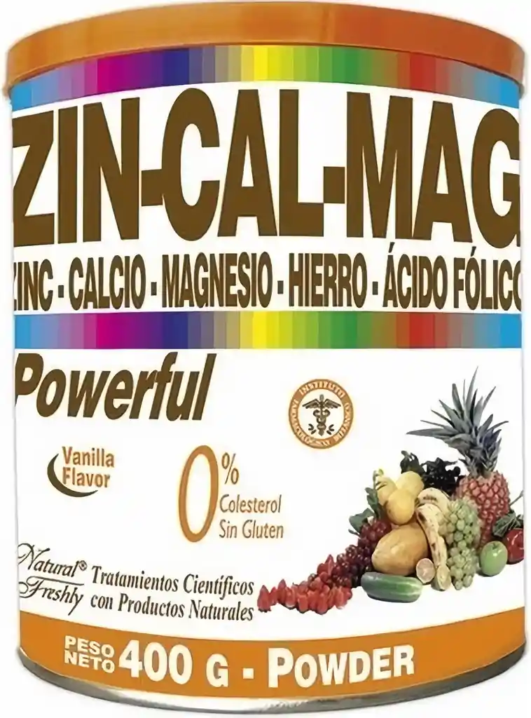 Zincalmag Zinc Calcio Magnesio Hierro Ácido FóLico