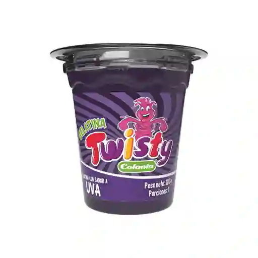 Gelatina Twisty Uva x 120 g