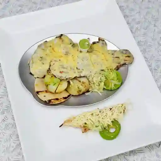 Filete de pollo gratinado