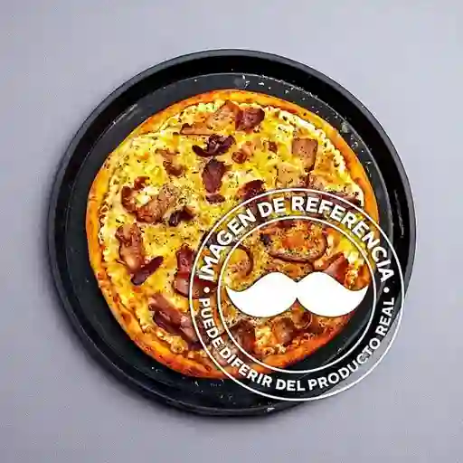 Pizza Super Pollo y Tocineta