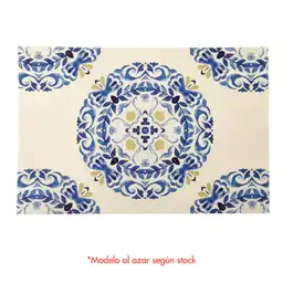 Individual de Pvc Con Textura Print Surtido