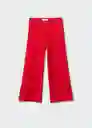 Jean Seamless Rojo Talla 11 Niñas Mango