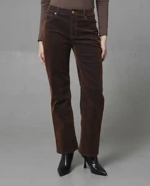 Pantalón Mujer Café Talla 6 269G026_CAF190808 Rifle