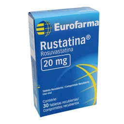 Rustatina Tabletas Recubiertas (20 mg)