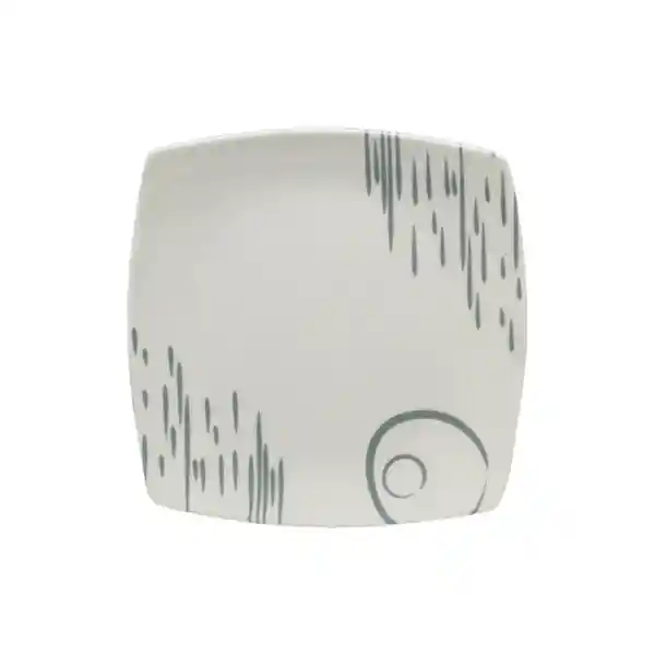 Sabana Plato Cuadrado Borde Punta Pequeño Diseño