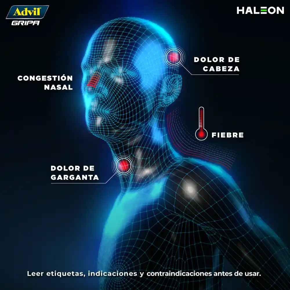 Advil Antigripal en Cápsulas Líquidas