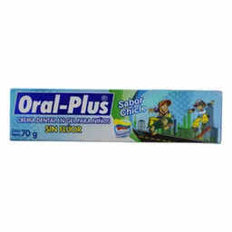 Oral Plus Crema Dental en Gel para Niños Sabor a Chicle