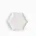 Plato Snowflake Blanco 19 cm Ambiente Gourmet