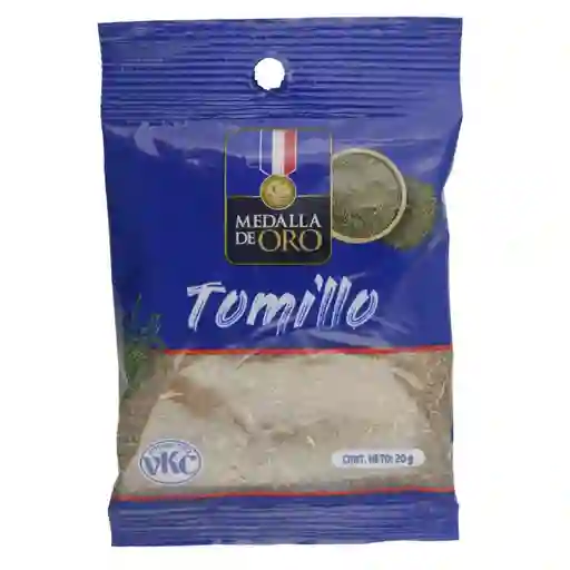 Condimento Medalla de Oro Tomillo
