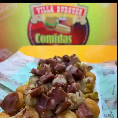 Costipapas con Pollo