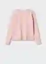 Cardigan Emma3 Rosa Pastel Talla 08 Niñas Mango