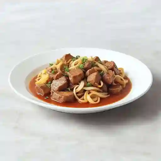 Carne de Res en Salsa de Ostras