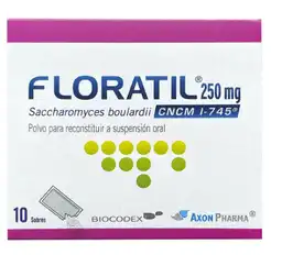 Floratil 250 Mg Caja 10 Sobres Polvo Para Suspension Oral