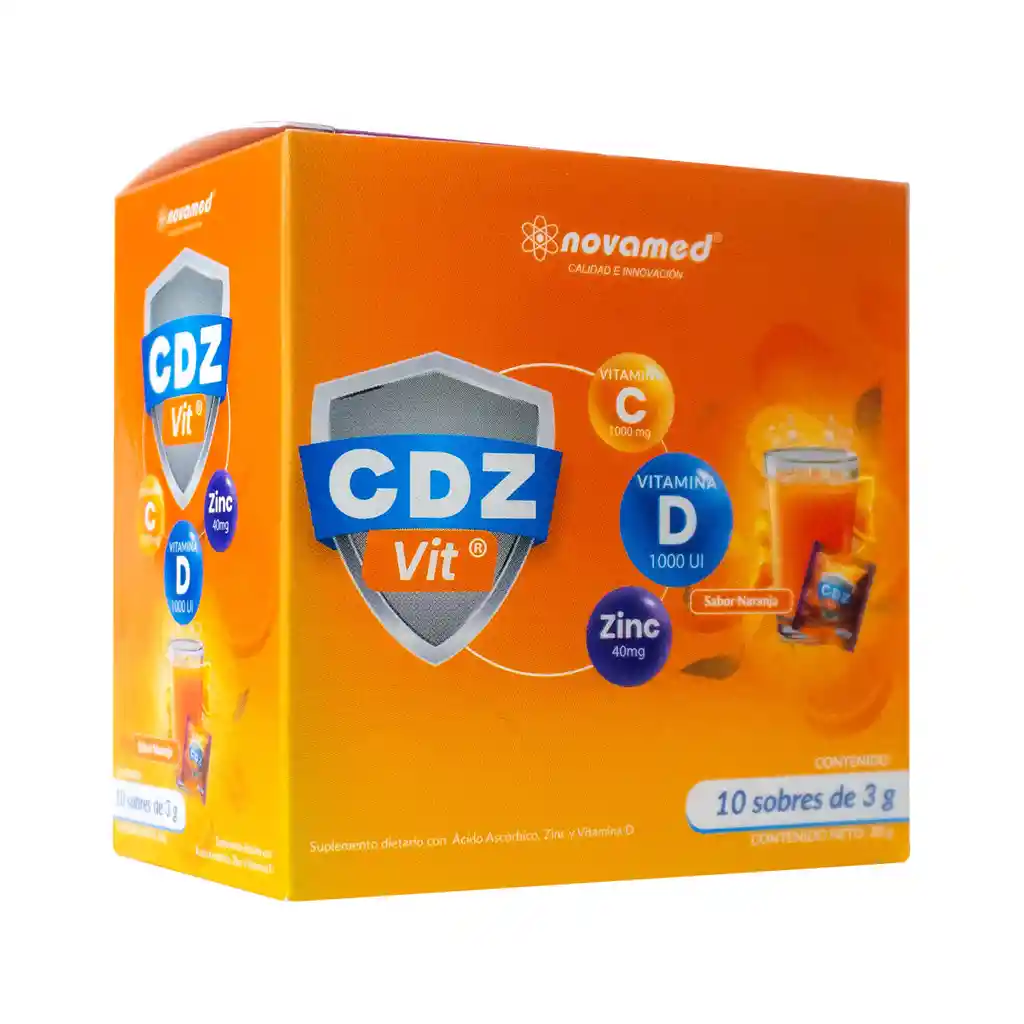 Cdz Vit Naranja X 10 Sobres