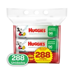 Huggies Toalla Húmeda Limpieza Efectiva 288 Und