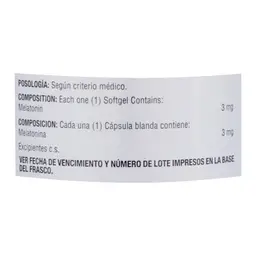 HEALTHY AMERICAMelatonina (3 Mg)