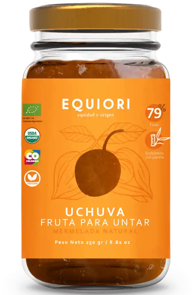 Equiori Mermelada Natural de Uchuva