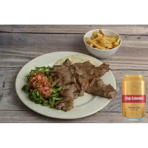 Combo Carnita Ingeniera + Club col. Dorada Lta 330ml