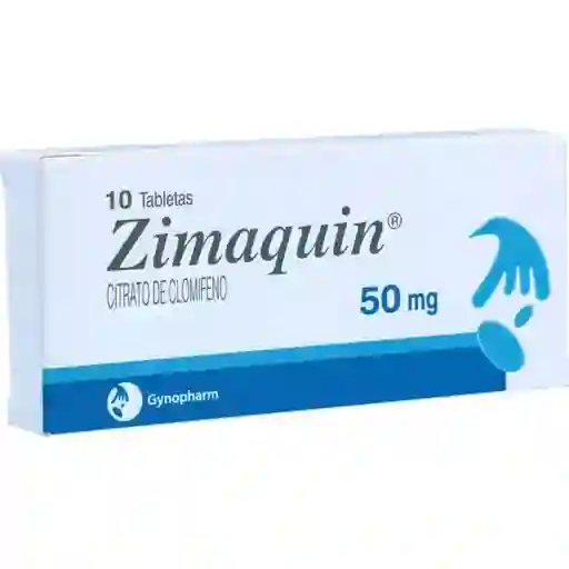 Gynopharm Zimaquin (50 mg) 10 Tabletas