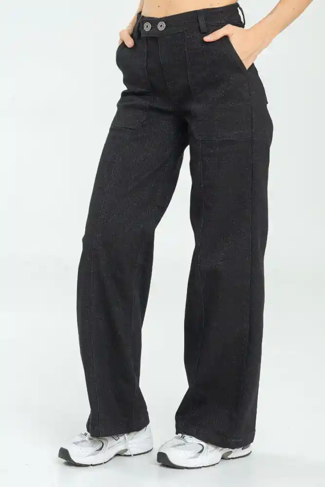 Jeans Lurex Black