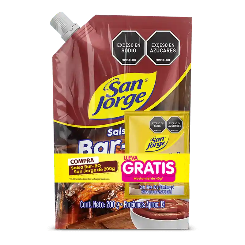 Of Salsa Bbq S/j Gts Mostamiel*40gr