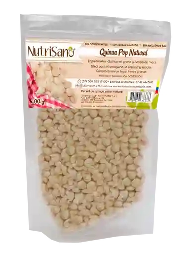 Nutrisano Cereal Quinua Pop Natural