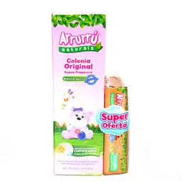 Arrurú Pack Colonia Original Rosada y Jabón en Barra