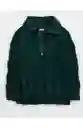 Suéter Aerie Verde Talla X-SMALL American Eagle