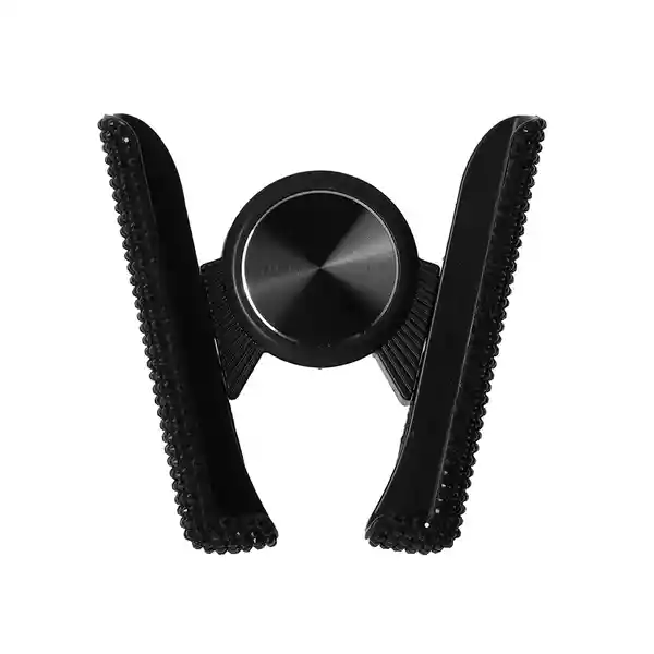Soporte de Coche Para Celular Diamond Like Negro Miniso