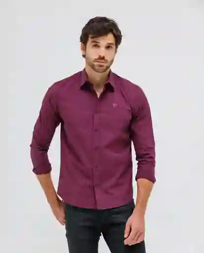 Camisa Para Hombre Morado Talla L Rifle110e004