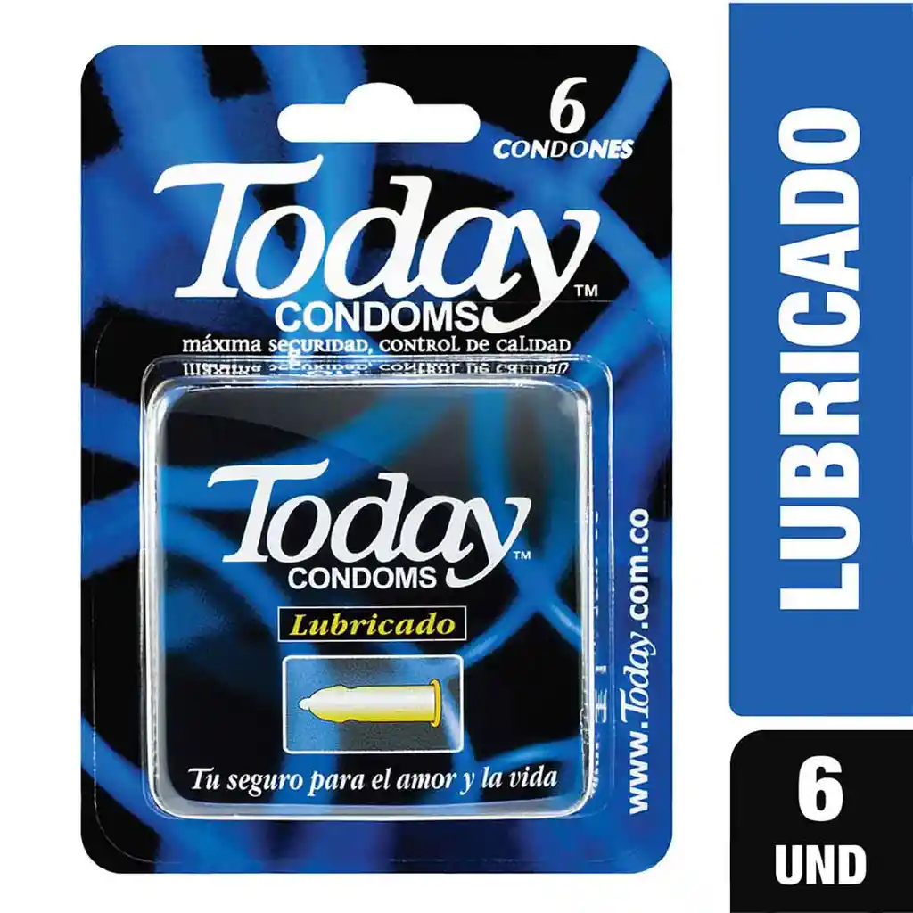 Today Condón Lubricado