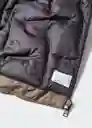 Abrigo Anorak Sebas Coffee Talla 08 Niños Mango