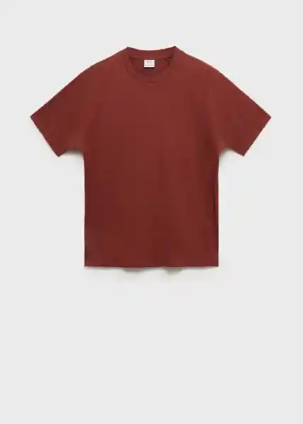 Camiseta Circo Terracota Talla S Hombre Mango