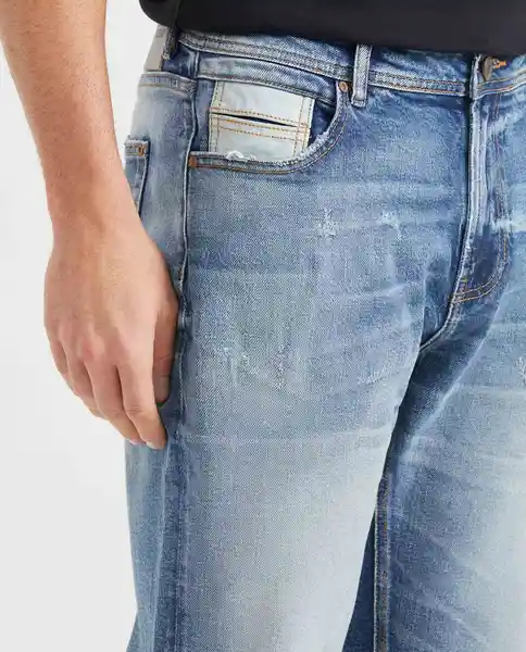 Jean Straight Fit Morrison Azul Francés Medio 34 / 32 Chevignon
